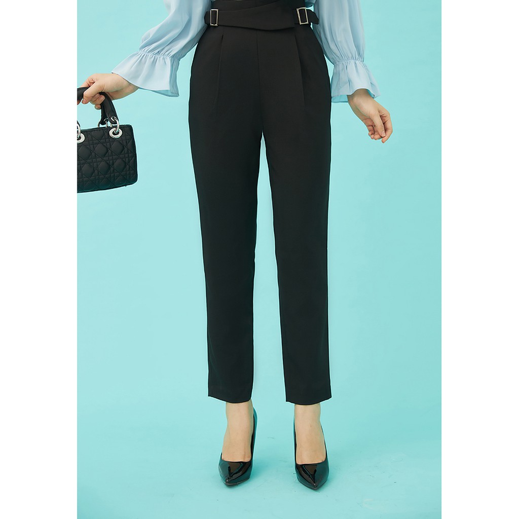 Quần Baggy nữ 92WEAR 3 màu, đủ size, 2 Túi Sườn QGA1317