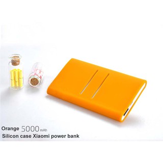 Bao silicon pin sạc dự phòng Xiaomi 5000mah