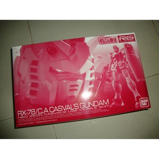 Mô hình lắp ráp RG 1/144 RX 78 CA Casval Gundam Bandai