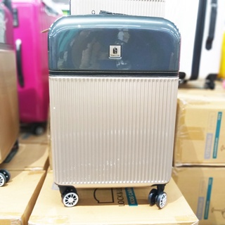 Vali du lịch Lock&Lock Travel Zone Twotone LTZ954GOD màu vàng 20 inch.