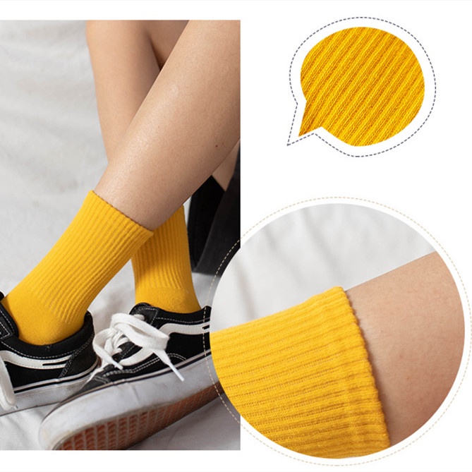 Tất cổ cao phong cách Vintage Hàn Quốc chất len đẹp nhiều màu