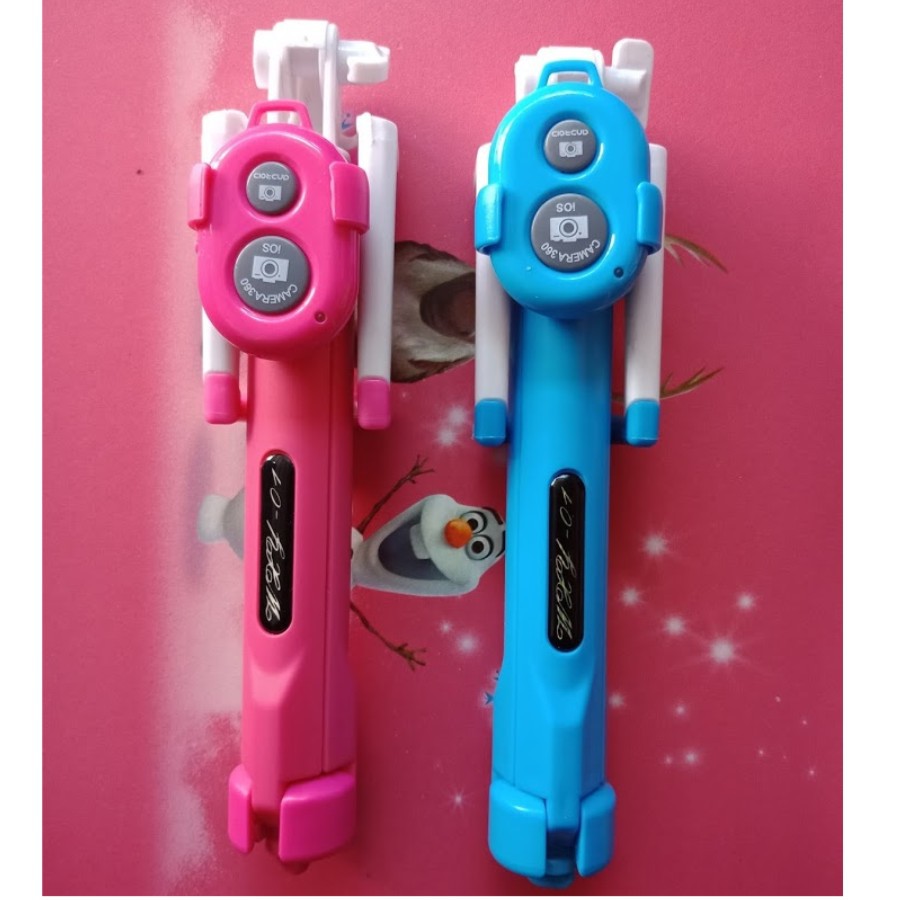 Gậy tự sướng 3 chân Bluetooth có Remote