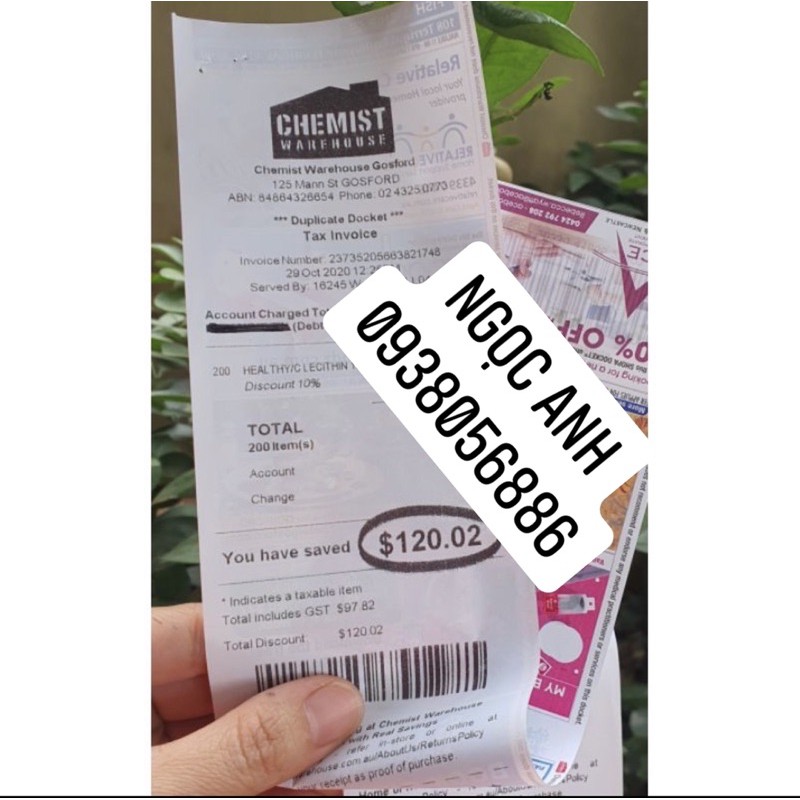 Mầm Đậu Nàn Super Lecithin 1200mg Lọ 100 Viên | Thế Giới Skin Care