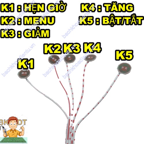 Bo mạch bếp từ cảm ứng siêu mỏng chất lượng tốt