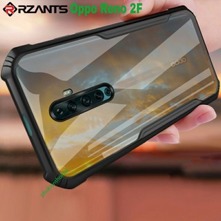 Ốp lưng Oppo Reno 2F chống sốc lưng trong viền màu kiểu dáng Xundd chống ố vàng