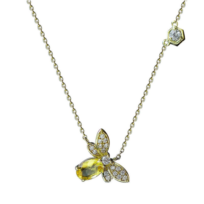 Sang trọng thời trang nữ vòng cổ Bee mặt dây chuyền vòng cổ