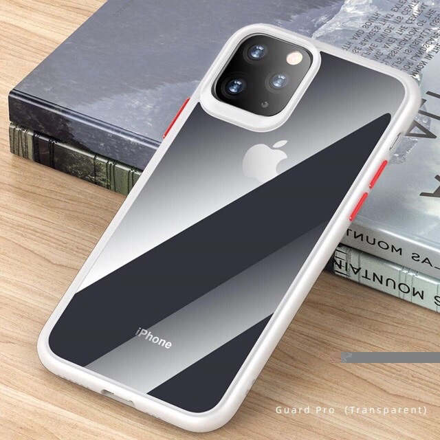 ⚡️CHÍNH HÃNG ROCK SPACE ⚡️ ỐP LƯNG TRONG VIỀN MÀU BẢO VỆ CAMERA CHỐNG SỐC TUYỆT ĐỐI CHO IPHONE 11 / PRO / MAX