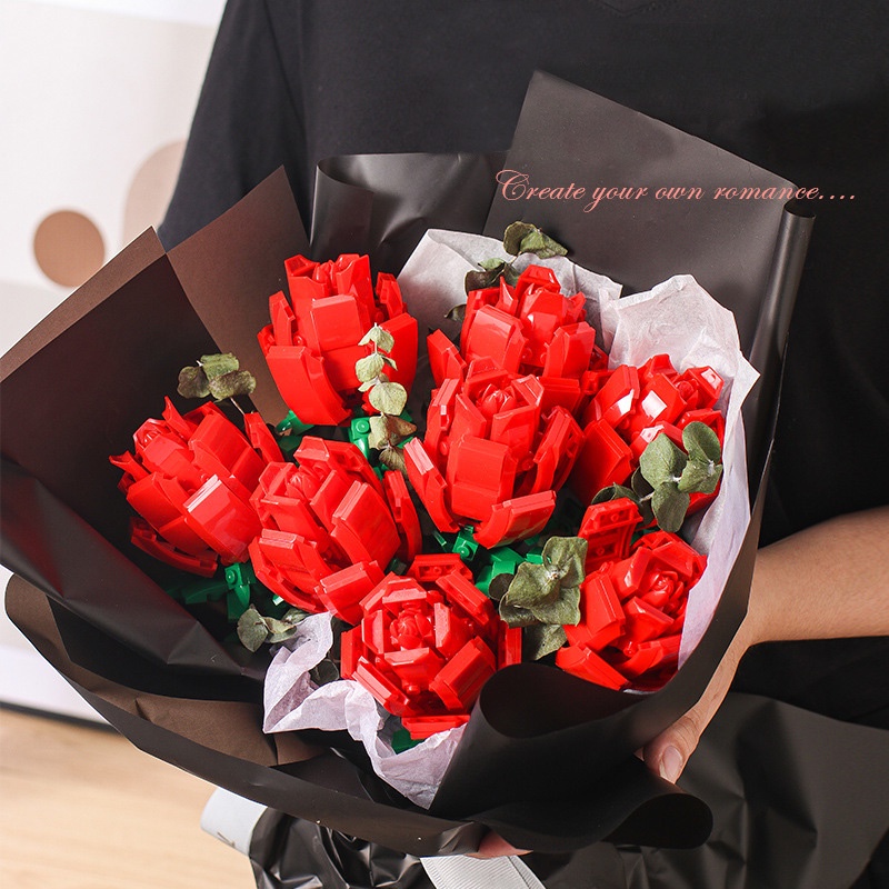 Đồ chơi xếp hình hoa ZHAN QI TOYS DIY sáng tạo vui nhộn dành cho nữ