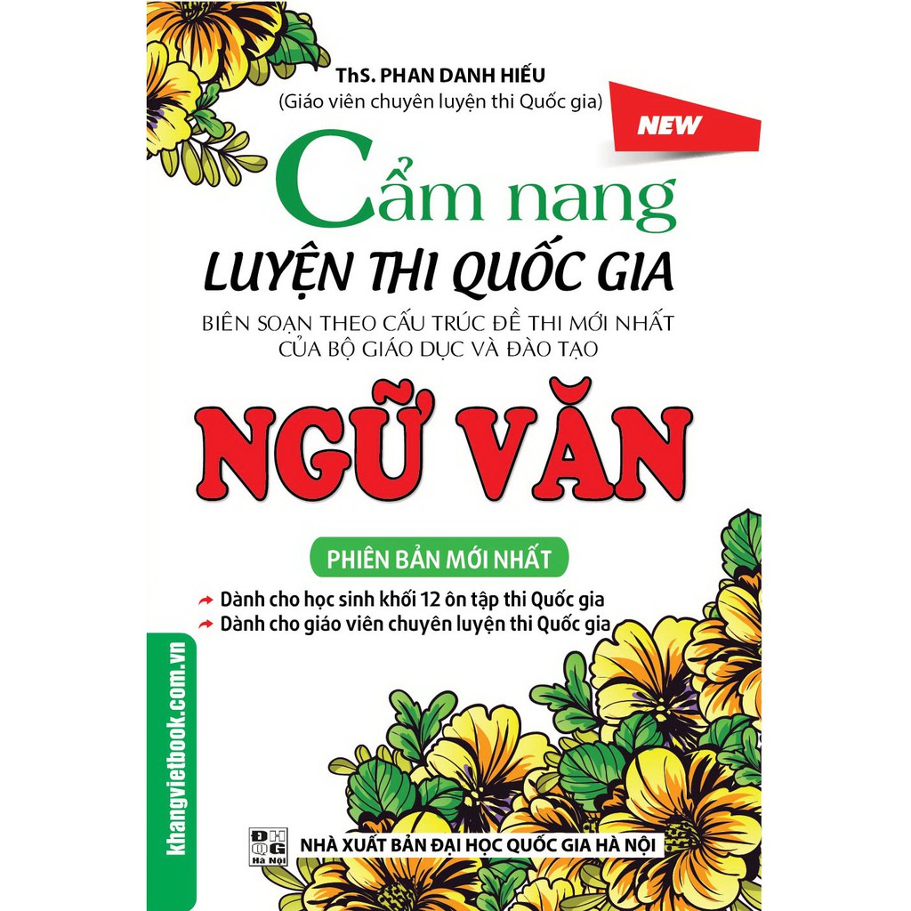 Sách - Cẩm nang luyện thi Quốc gia môn Ngữ Văn (Mới)