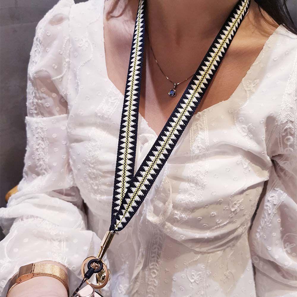 Dây Đeo Cổ Gắn Điện Thoại / Thẻ ID Phong Cách Vintage