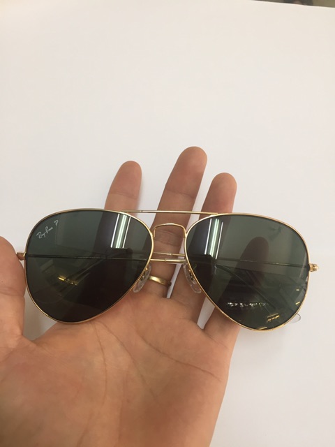 Kính mát RayBan chữ P hàng thùng nhập khẩu của ý mã 3025