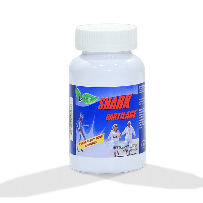 Thực phẩm bảo vệ sức khỏe Nature Gift Shark Cartilage - Sụn vi cá mập (Hộp 100 viên)