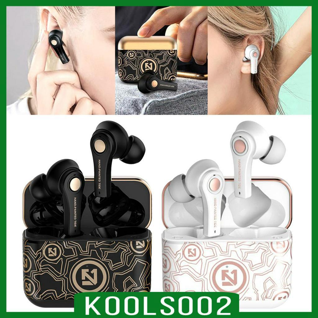 Hifi TS-100 True Wireless Earbuds Bluetooth Waterproof TWS Stereo  black