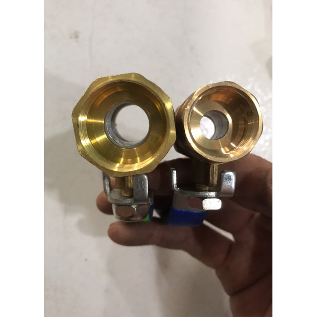 Van bi hơi 2 đầu răng trong- 1/4, 3/8, 21, 27