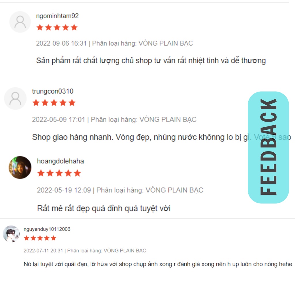 Vòng Tay Nam Lắc Tay Unisex Thời Trang Vòng Tay Nam Nữ Basic Kuu Clothes Màu Bạc Đen Titan - Vòng Plain