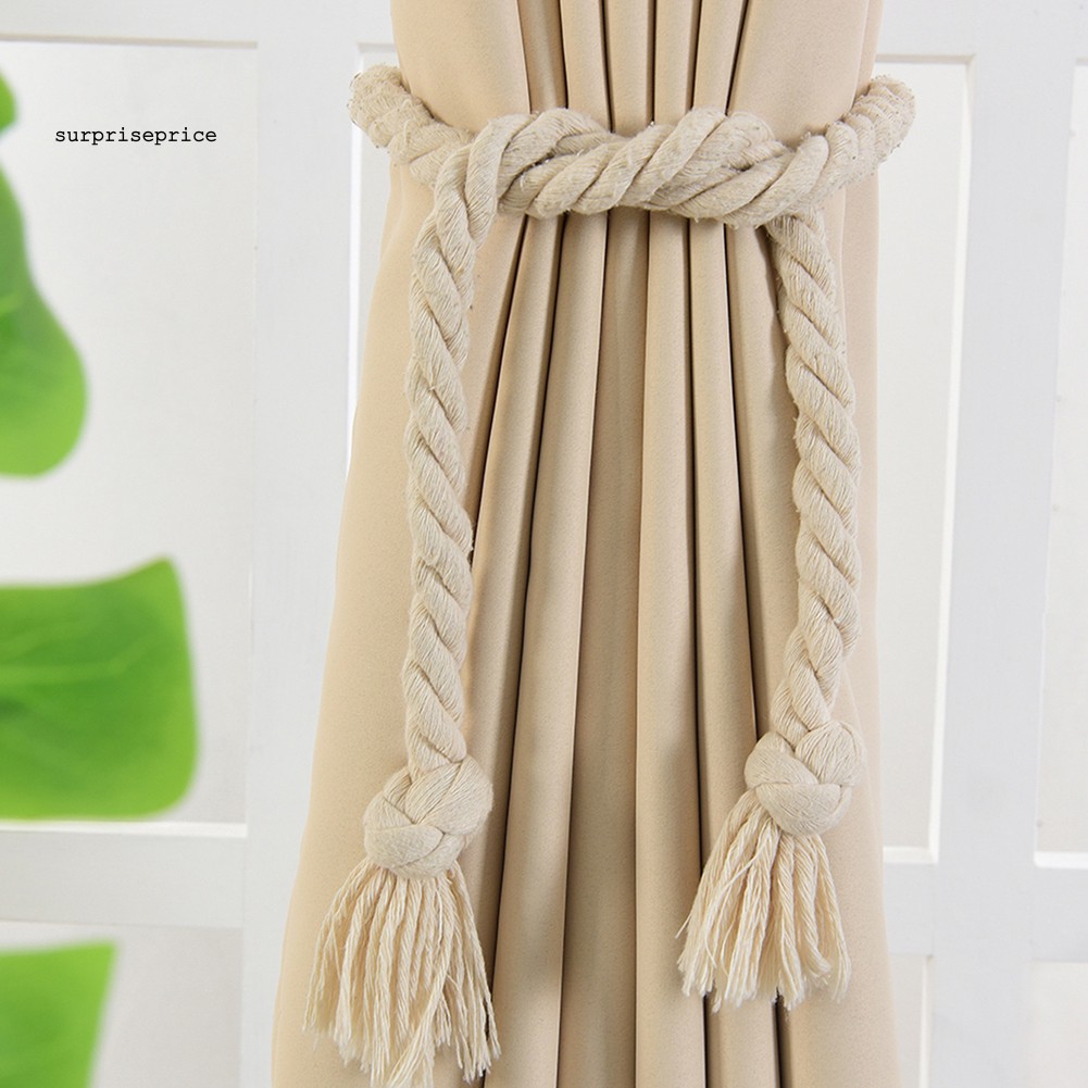 Bộ 2 dây cột rèm thủ công 80cm tiện dụng