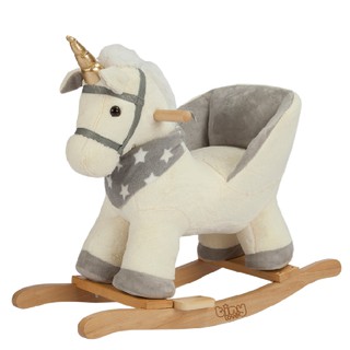 Đồ chơi vận động cho bé 9 tháng trở lên - Ngựa gỗ bập bênh cho bé có nhạc Tiny love tuổi thơ cho con - Tiêu chuẩn EU71