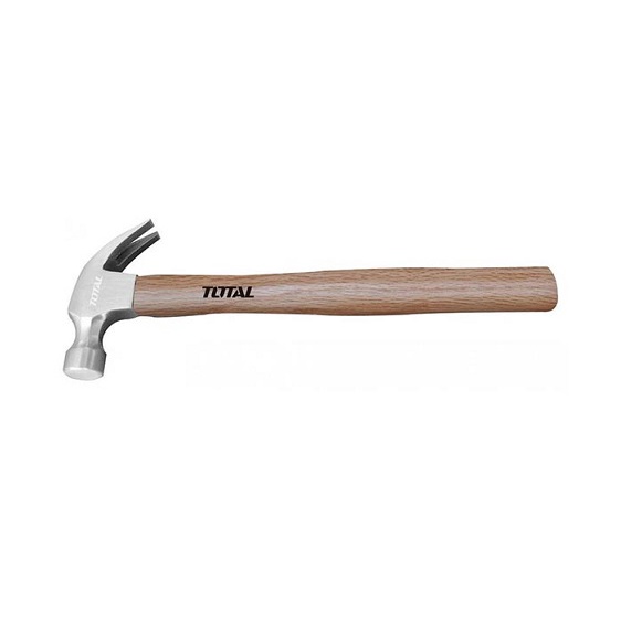 Búa nhổ đinh cán gỗ 220g Total THTW7308