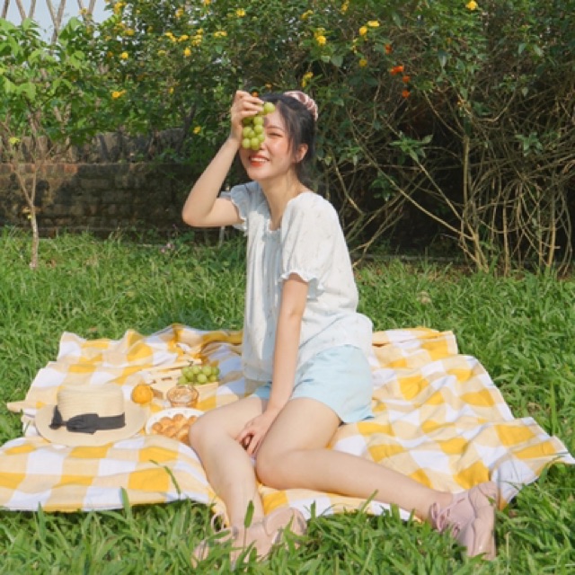 Quần Shorts Cạp Cao