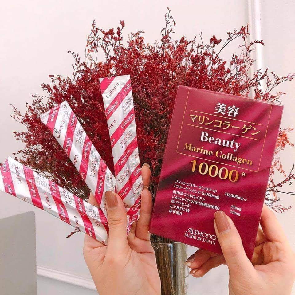 Collagen beauty marine 10000 mg hộp 15 gói | BigBuy360 - bigbuy360.vn