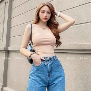 Mẫu áo ống chất thun borip