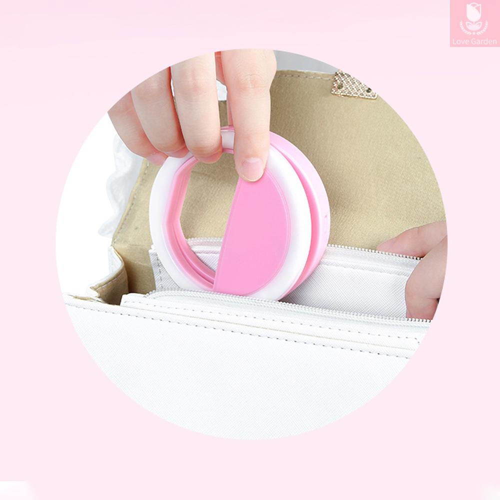 Đèn Led Tròn Kẹp Điện Thoại Hỗ Trợ Chụp Ảnh Selfie | BigBuy360 - bigbuy360.vn
