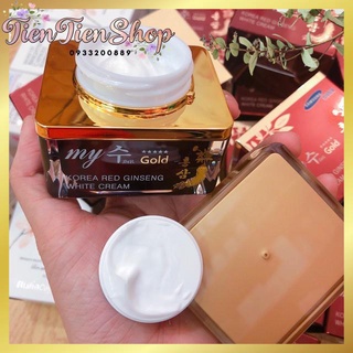 Kem dưỡng da hồng sâm Hàn Quốc My Gold (KOREA RED GINSENG AQUA WRINKLE & WHITENING CREAM)