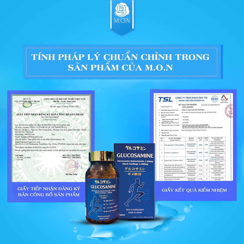 Viên uống bổ xương khớp Glucosamine