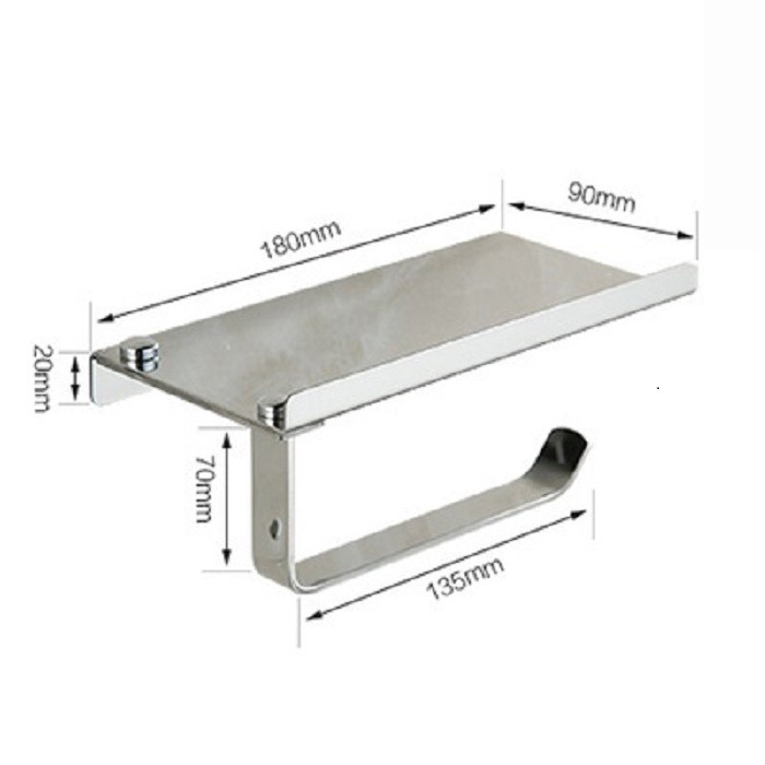 HỘP GIẤY VỆ SINH INOX 201