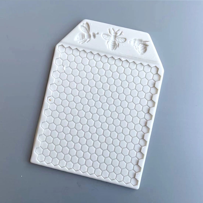 Khuôn Silicone Tạo Hình Tổ Ong Trang Trí Bánh