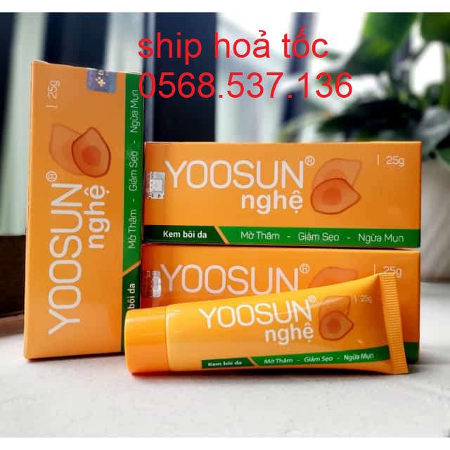 Kem dưỡng da tinh chất nghệ YOOSUN NGHỆ dịu da, ngừa sẹo, ngăn ngừa mụn, giảm thâm - Tuýp 20g