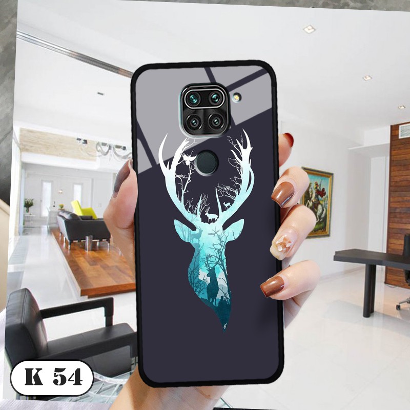 Ốp lưng kính 3D cho Xiaomi Redmi Note 9- Redmi 10X