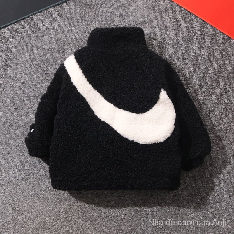 Autumn And Winter New Thick Kids Coat, Warm Sheepskin Faux Sweaters Kids Sweaters