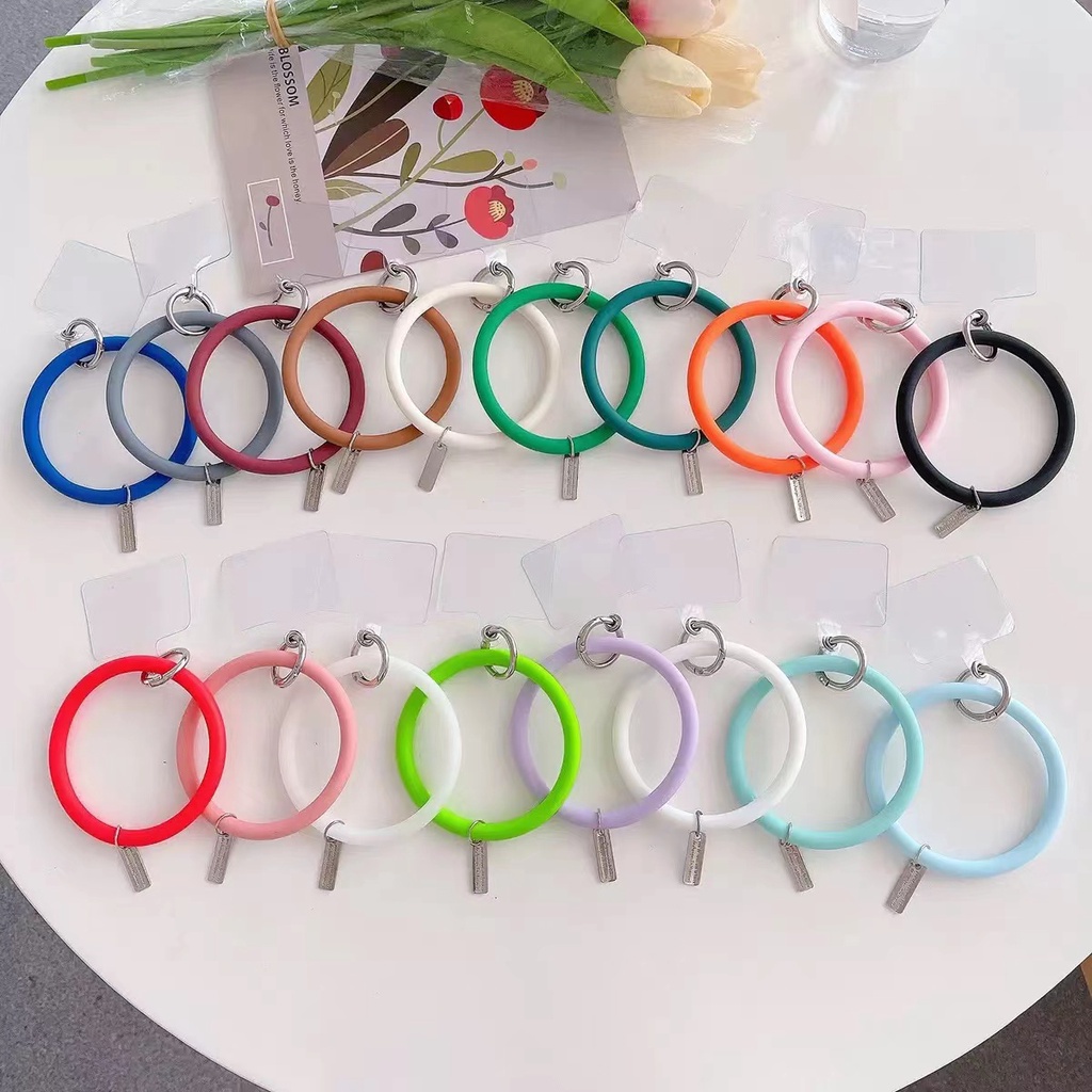 Vòng Đeo Tay Bằng Silicon Gắn Điện Thoại Chống Rơi Tiện Dụng