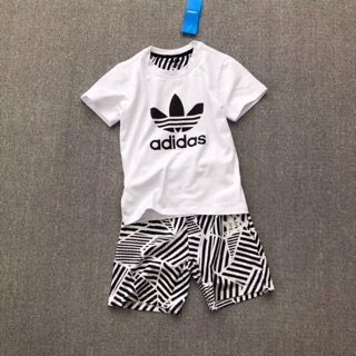 Bộ Adidas đen trắng SALE