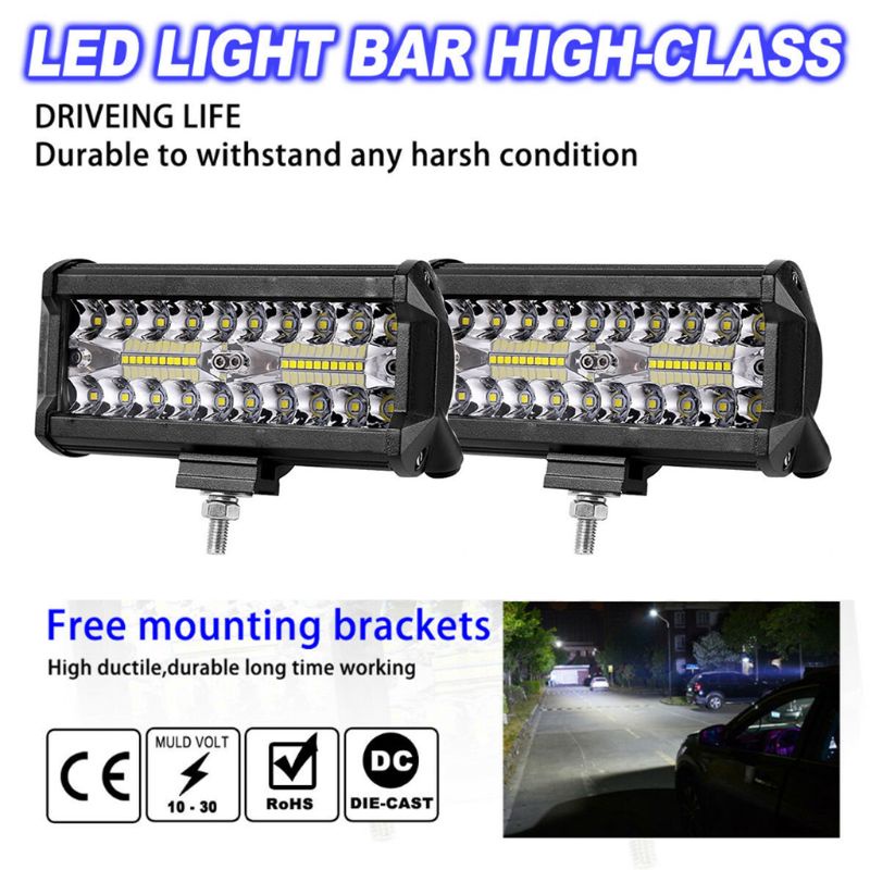 1 Thanh Đèn LED Trợ Sáng Chống Nước 7 100W 4WD