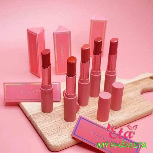 Son thỏi Black ROUGE ROSE Velvet Lipstick siêu lì mịn môi màu thời thượng