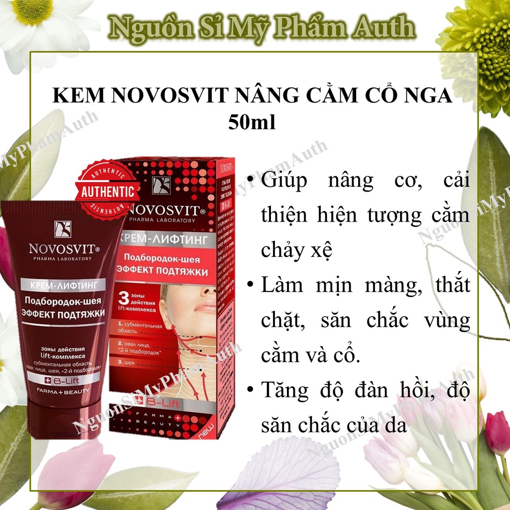 Kem Nâng Cằm Cổ Ngực Novosvit Nga | BigBuy360 - bigbuy360.vn