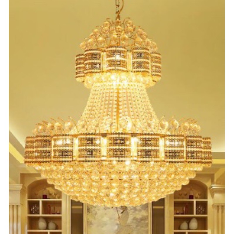 Đèn Chùm Pha Lê k9 thả nhập khẩu