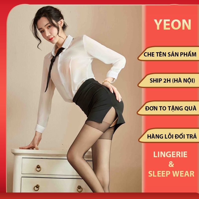 Set áo sơ mi chân váy cosplay thư ký cô giáo | BigBuy360 - bigbuy360.vn