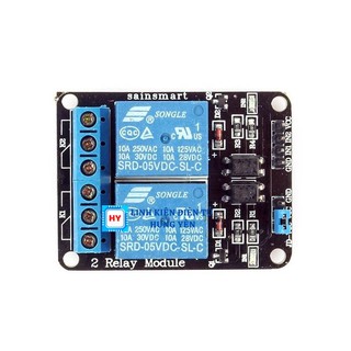 Module 2 Relay Với Opto Cách Ly (5 - 12VDC)