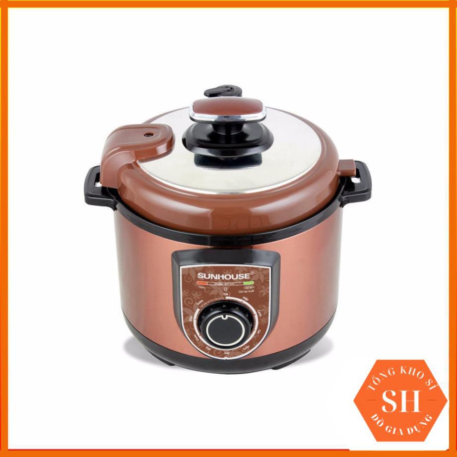 [Kho Sỉ] Nồi Áp Suất Điện, Nồi Áp Suất Đa Năng Sunhouse SH1550 Cafe- Bảo Hành Chính Hãng 12 Tháng | BigBuy360 - bigbuy360.vn