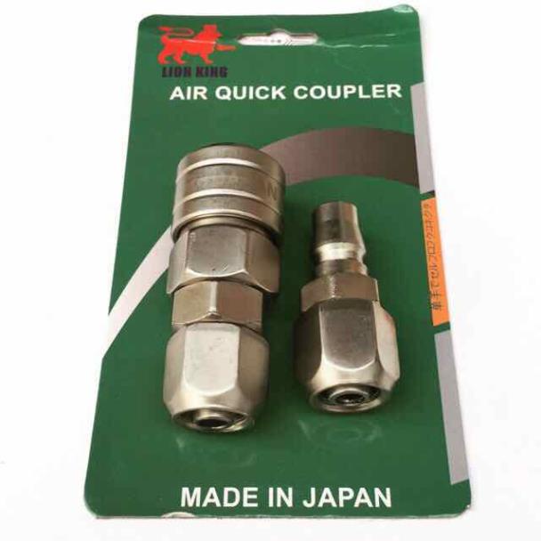 ĐẦU NỐI NHANH TỰ ĐỘNG JAPAN DÙNG HƠI KHÍ NÉN HÀNG CAO CẤP