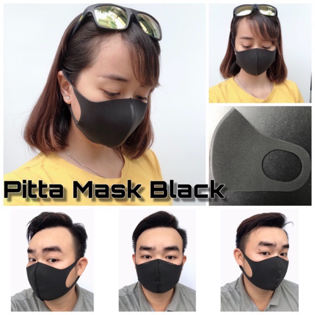 Combo 3 cái Khẩu trang Pitta mask Đen mẫu mới 2020 - Hình thật shop tự chụp | WebRaoVat - webraovat.net.vn