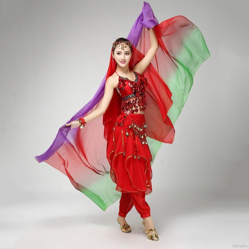 Khăn choàng vải chiffon múa bụng