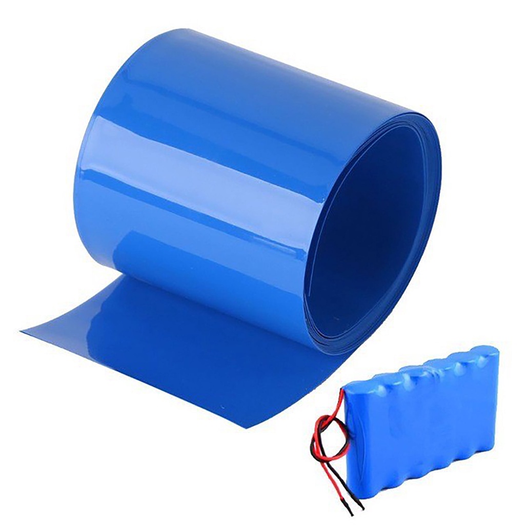 Màng co nhiệt PVC bọc pin cell 110-350mm / 1 mét