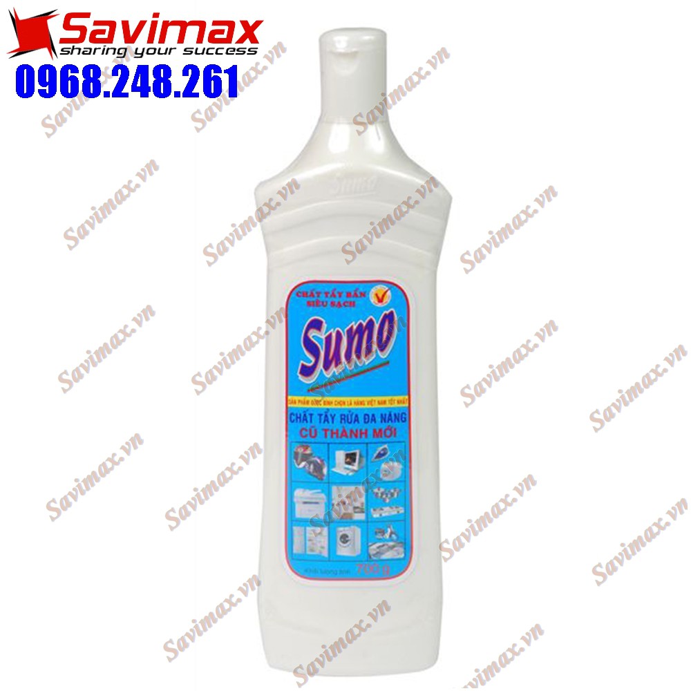 Nước tẩy rửa Sumo 700gr (làm sạch vết bẩn, dầu mỡ) - Hàng Việt Nam chất lượng cao