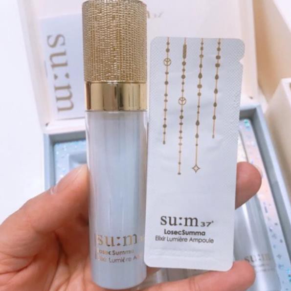 10 gói Tinh chất dưỡng trắng da chuyên sâu Su:m37 Losec Summa Elixir Lumiere Ampoule