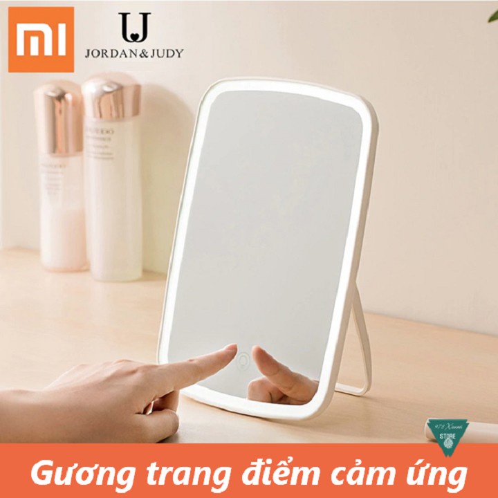 Gương Trang điểm - Có đèn LED - PIN 1200mah- Xiaomi Jordan Judy - Gương để Bàn