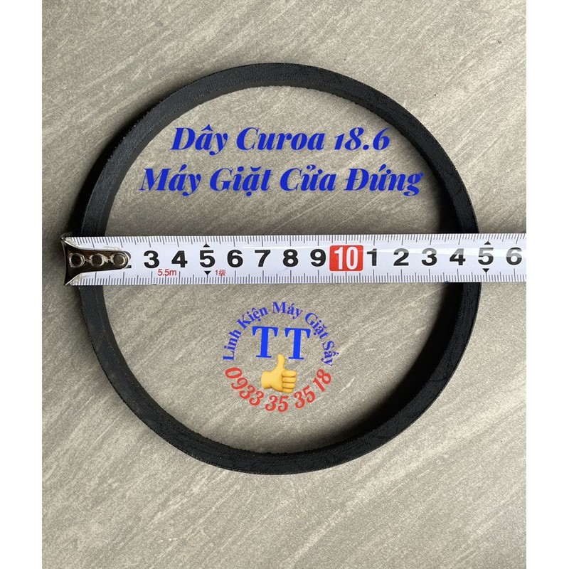 Dây Curoa 18.6 máy giặt cửa đứng